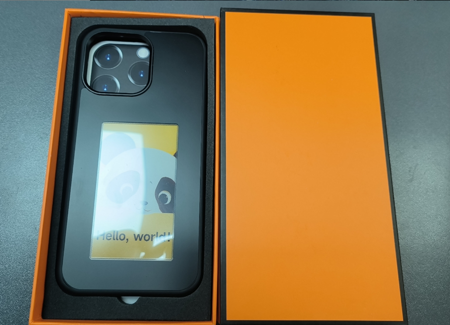 E-Ink Screen Phone Case for iPhone — No Charging Required